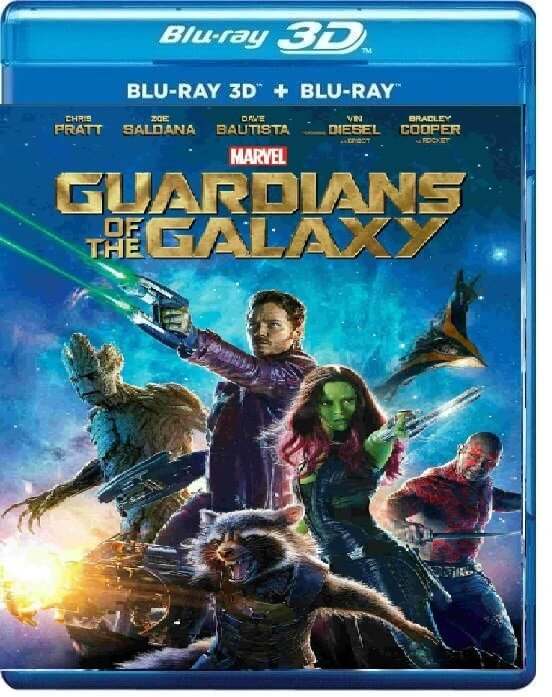 Guardians of the Galaxy 3D 2014
