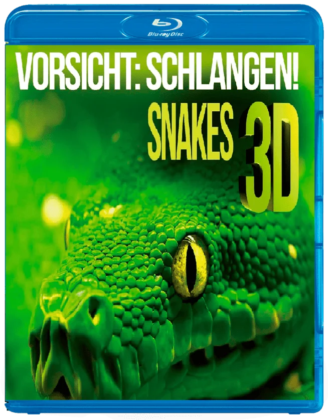 Snakes Vorsicht : Schlangen 3D Blu Ray 2014