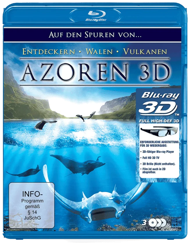 Azoren 3D: Auf den Spuren von... Entdeckern, Walen, Vulkanen 3D 2012